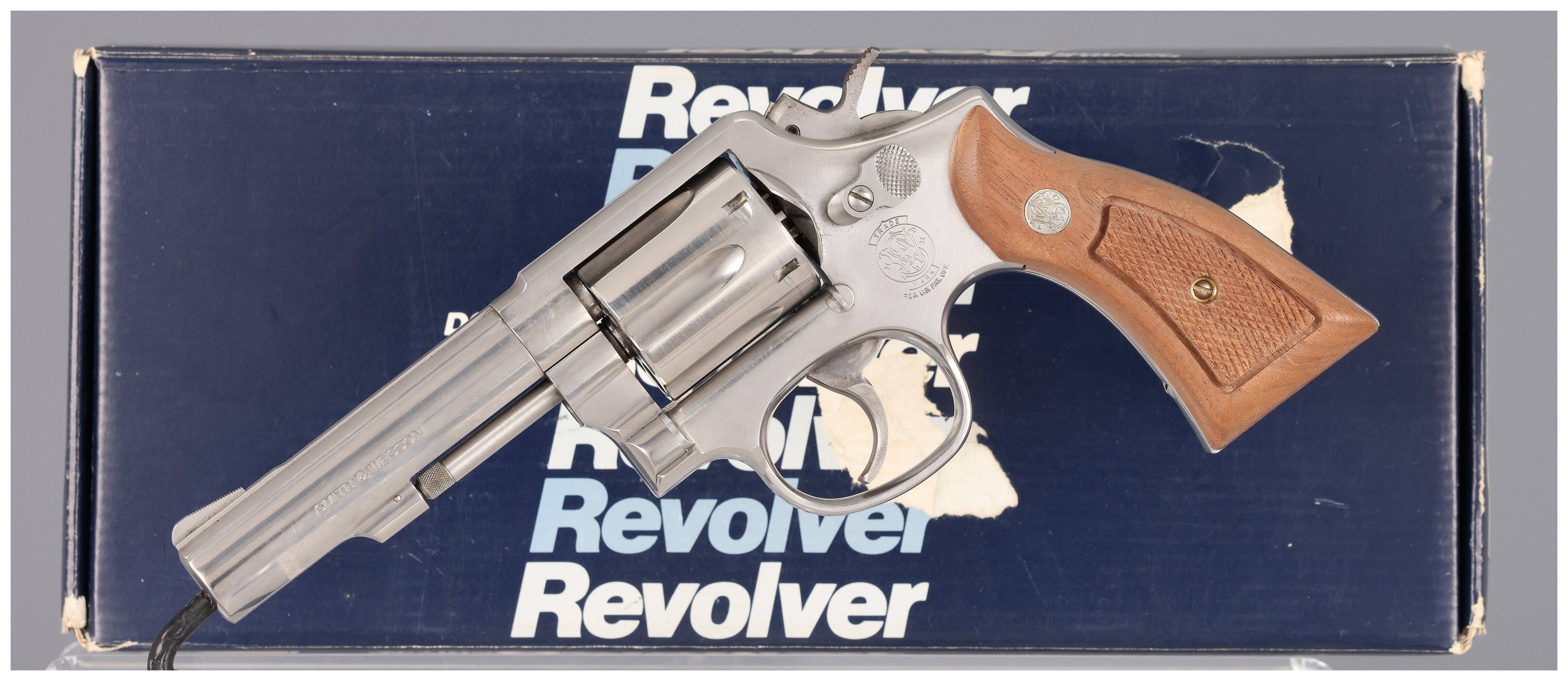 Smith & Wesson Model 65-4 Double Action Revolver with Box | Rock