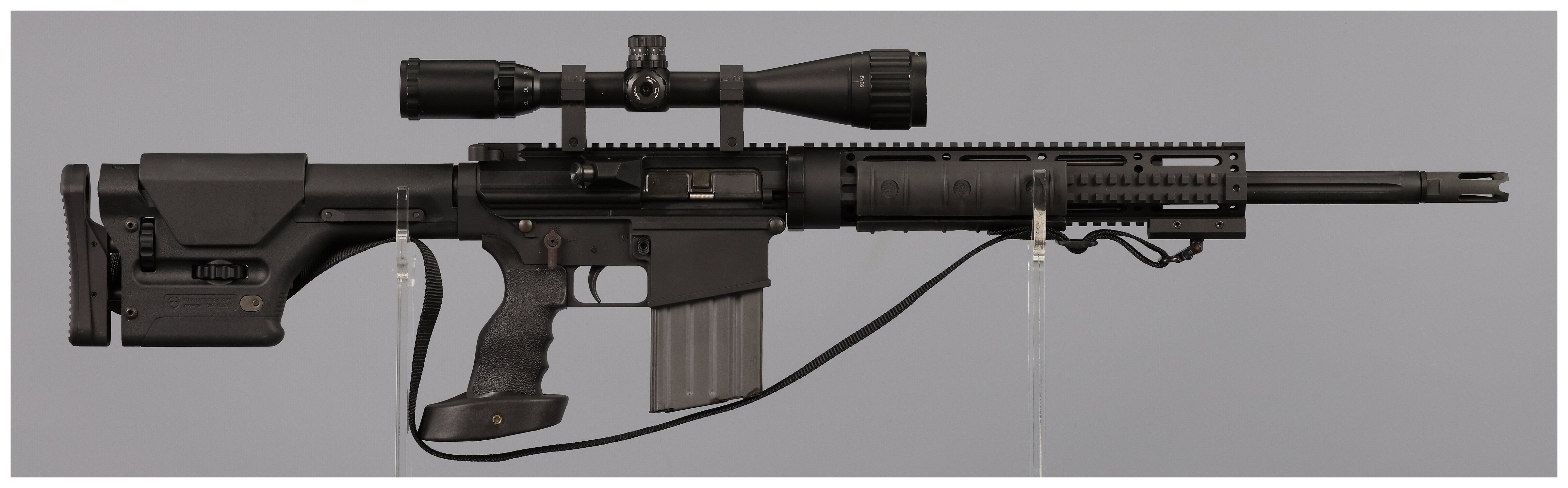 DPMS/Panther Arms LR-308 LRT-SASS Rifle with Scope | Rock Island Auction