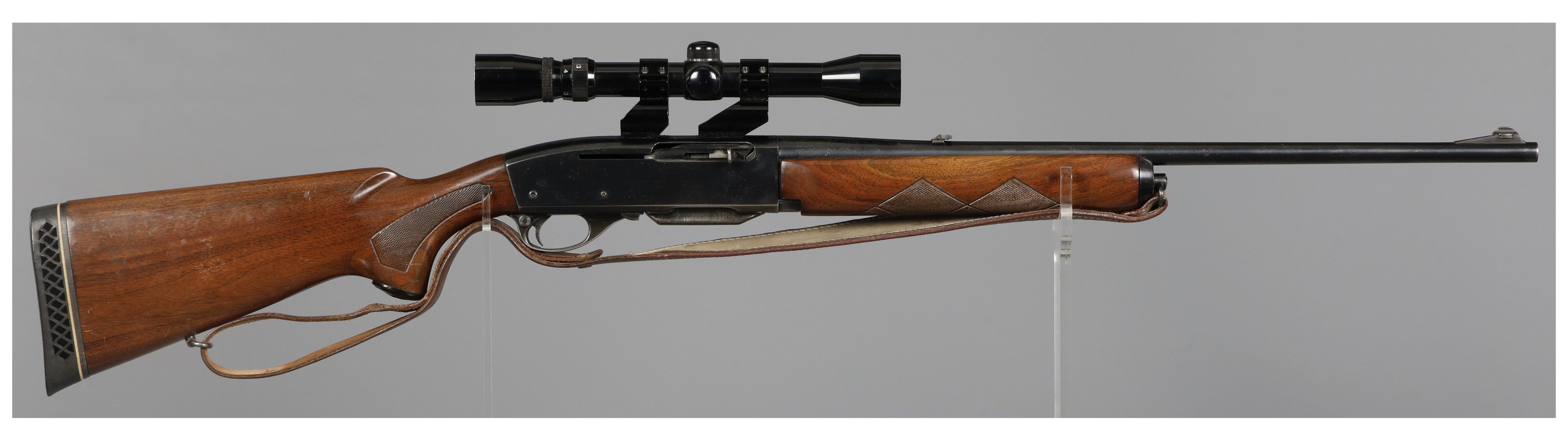 Model 740 Remington Model 740 Woodsmaster Semi-Automatic Rifle with Scope | Rock ...
