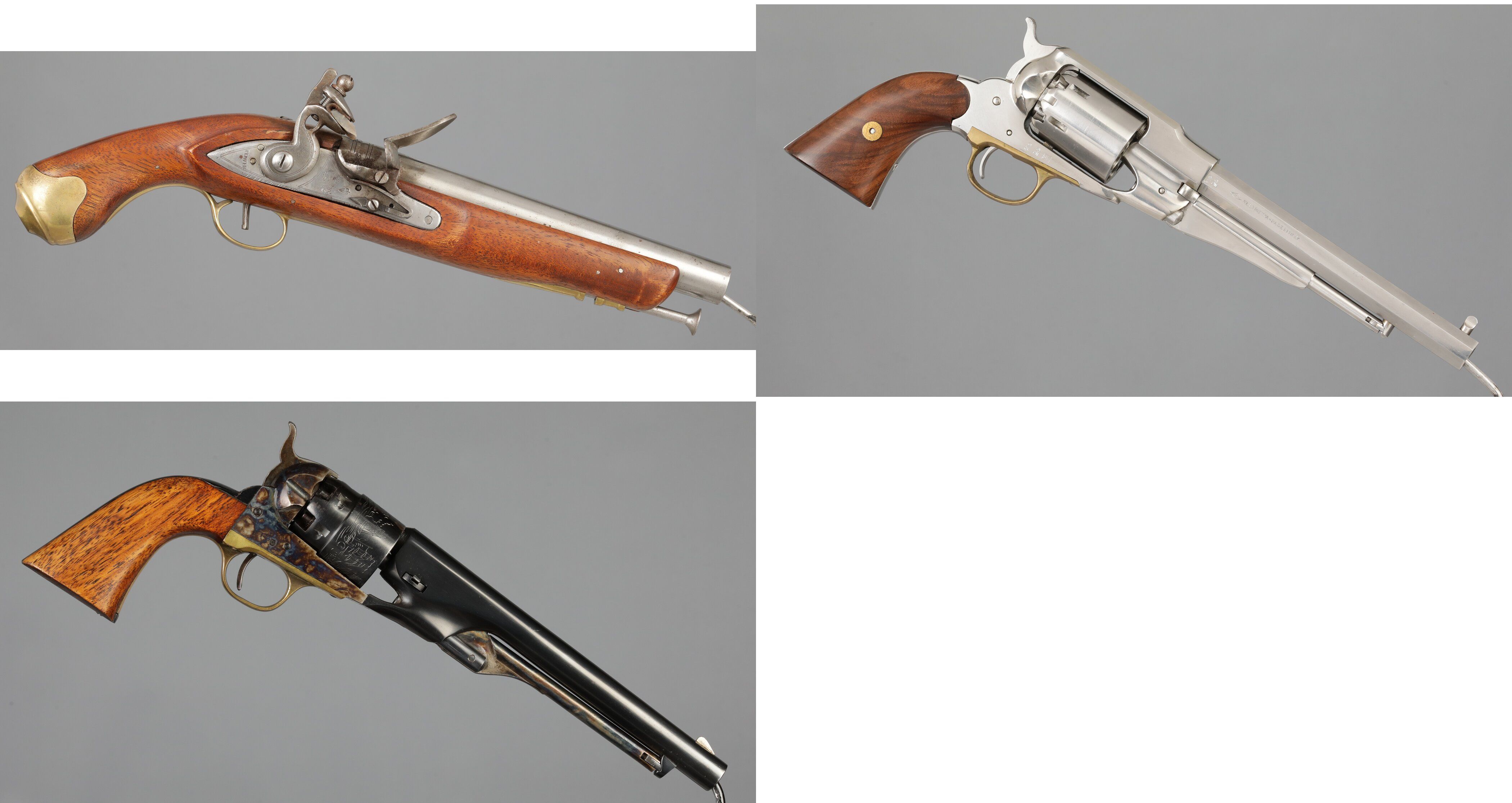 Weapons Reproduction Three Reproduction Handguns | Rock Island Auction
