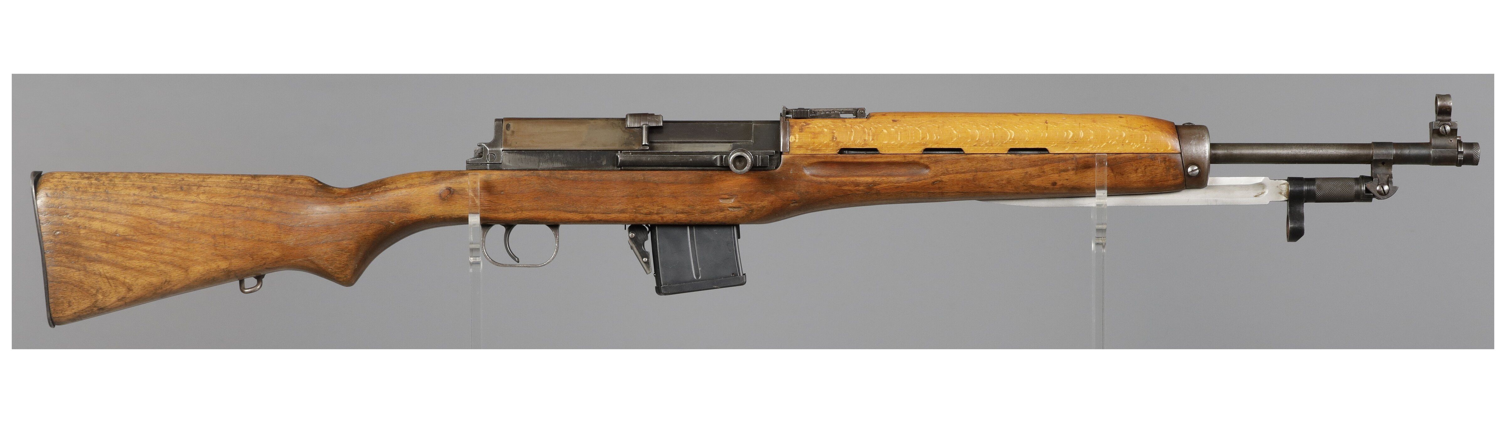 Z Rasheed T Egyptian Rasheed Semi-Automatic Rifle with Bayonet | Rock Island Auction