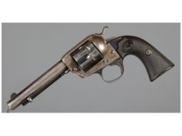 Antique Colt Single Action Army Flattop Target Revolver | Rock