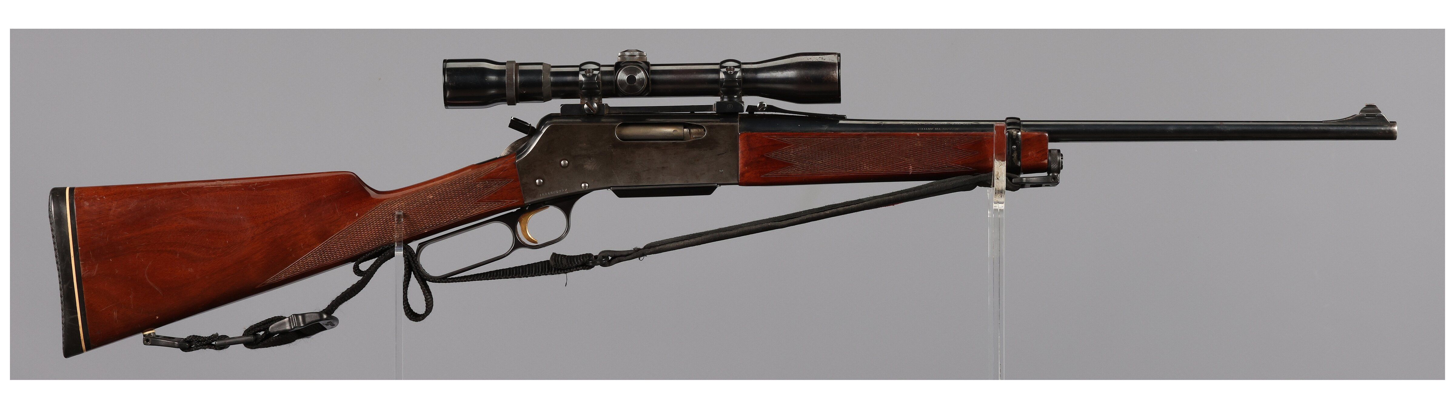 Browning Model 81 BLR Lever Action Rifle with Scope | Rock Island Auction
