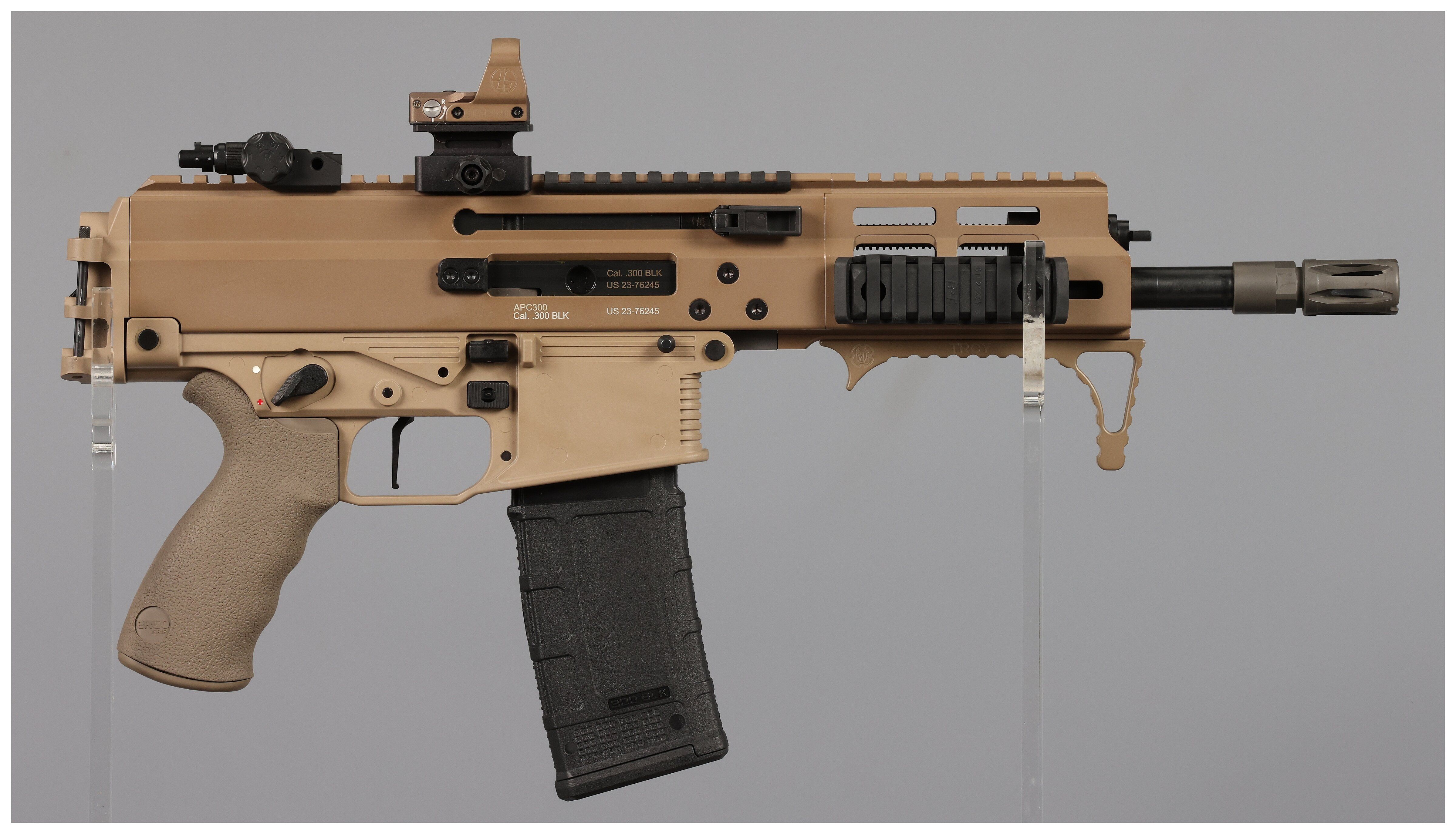 Swiss B&T APC300 Semi-Automatic Pistol with Red Dot Sight | Rock Island ...