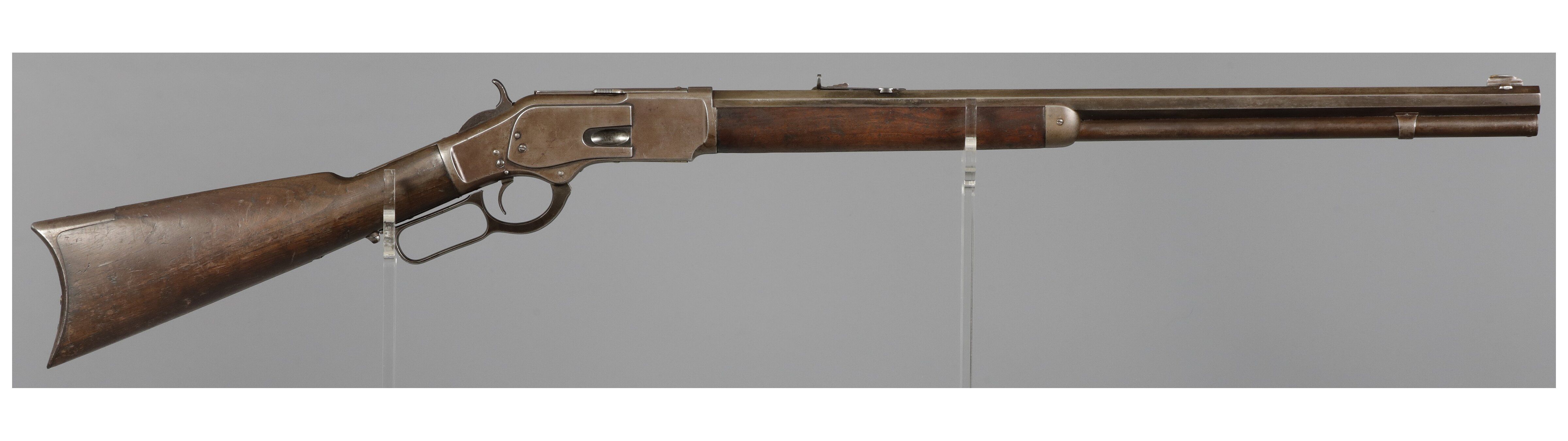 Antique Winchester Second Model 1873 Lever Action Rifle