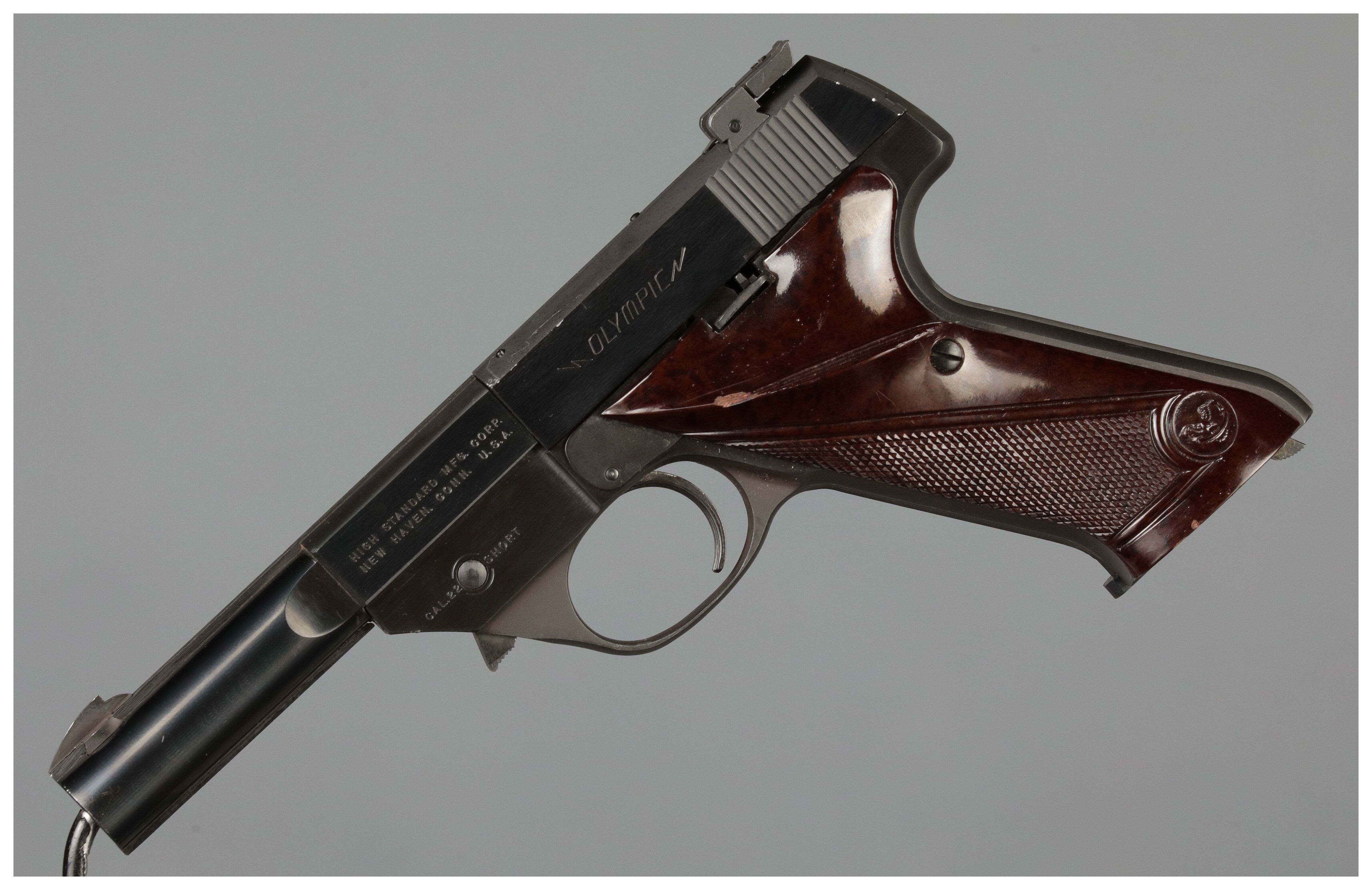 High Standard Manufacturing Corporation Olympic Pistol