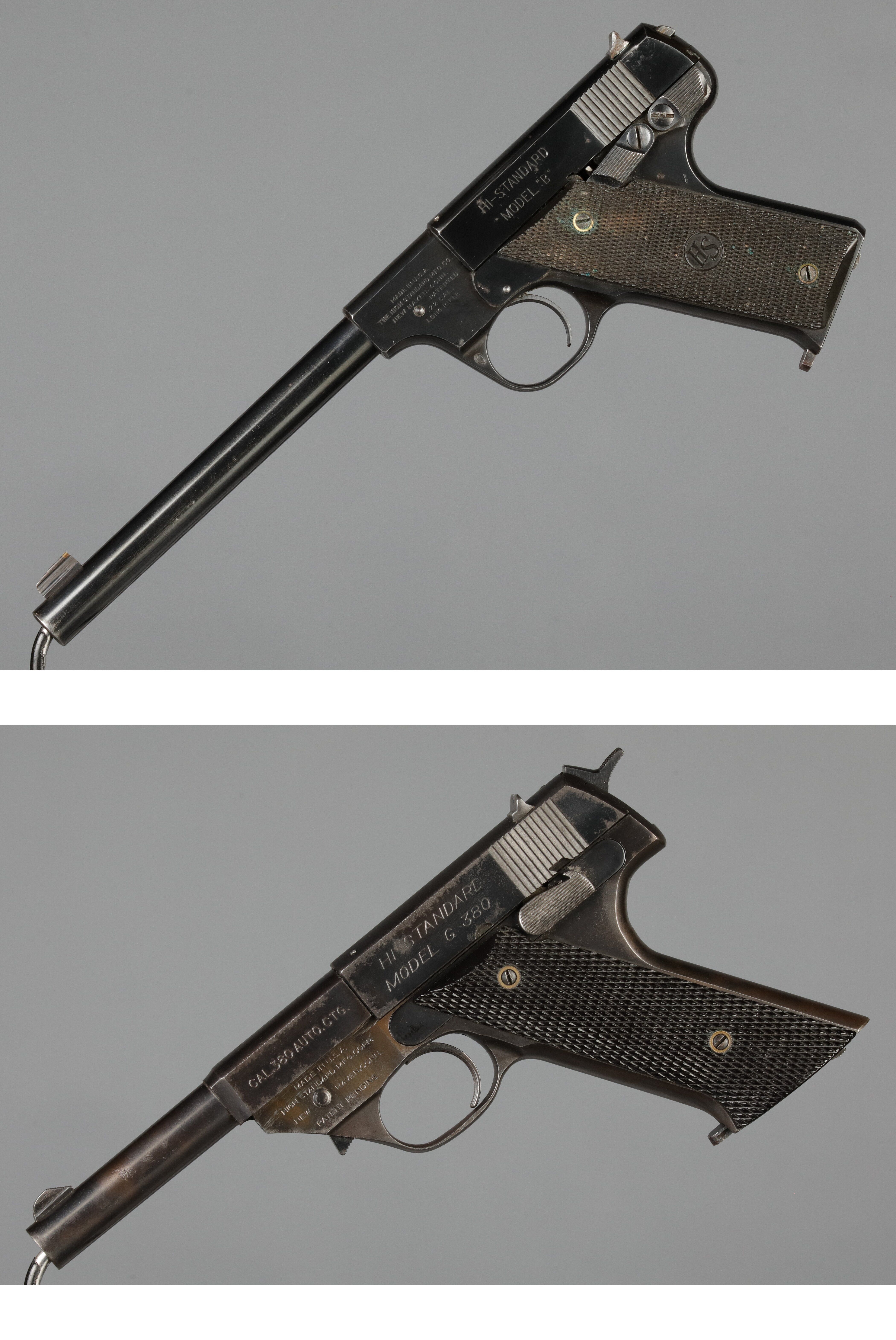 High Standard Manufacturing Corporation B Pistol