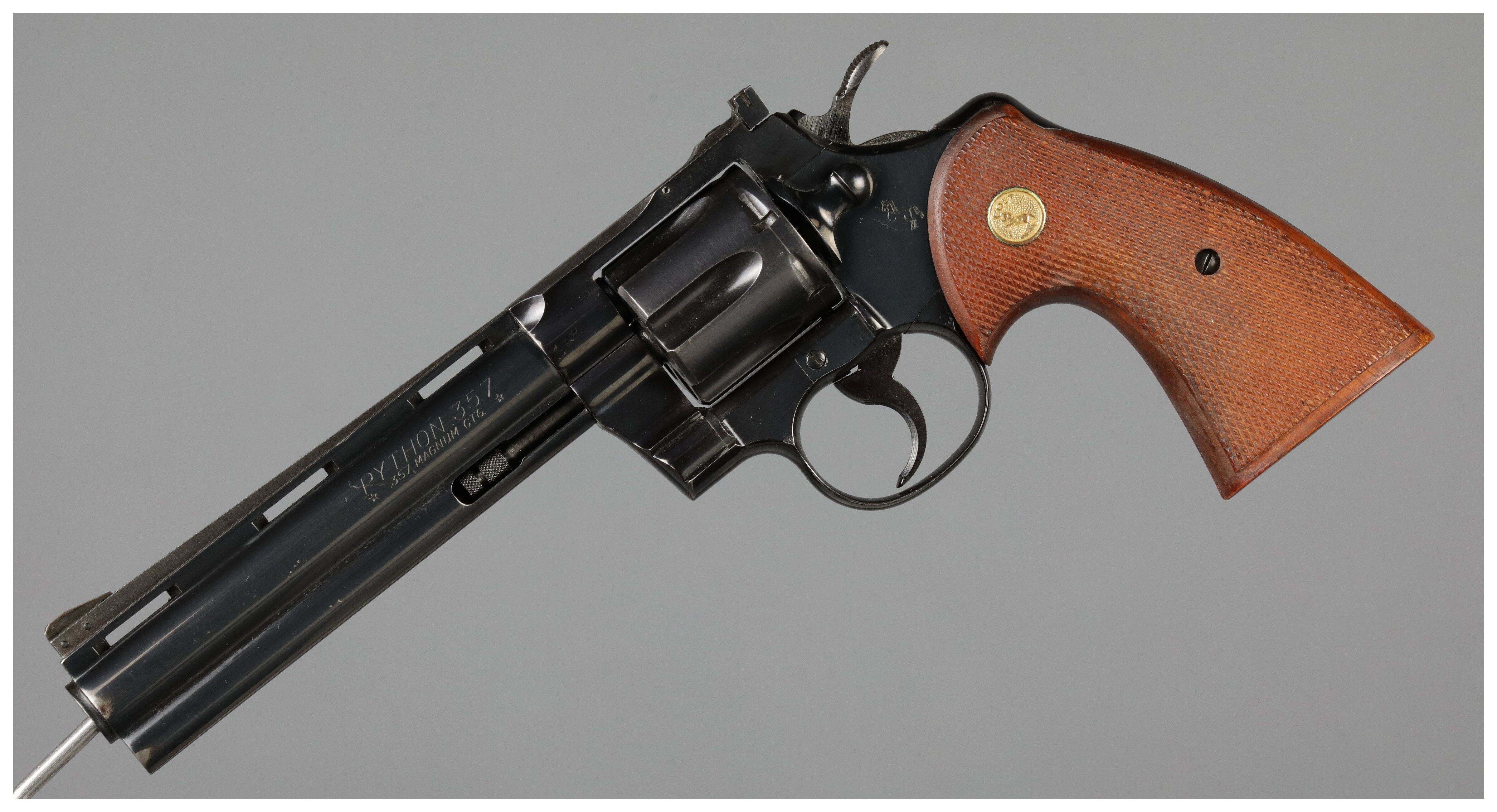 1957 Production Colt Python Double Action Revolver | Rock Island Auction