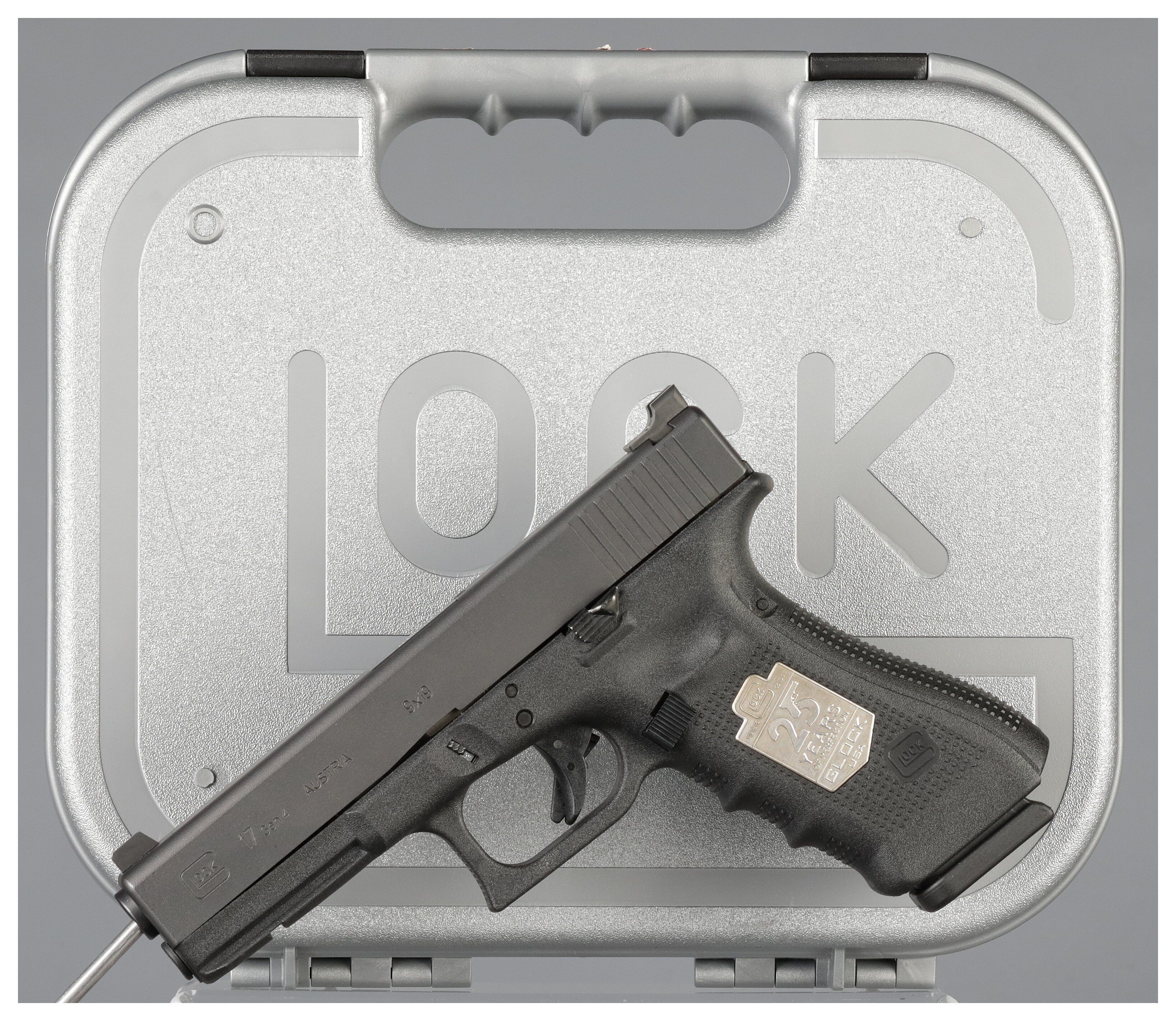 25th Anniversary Commemorative Glock Model 17 Gen 4 Pistol | Rock