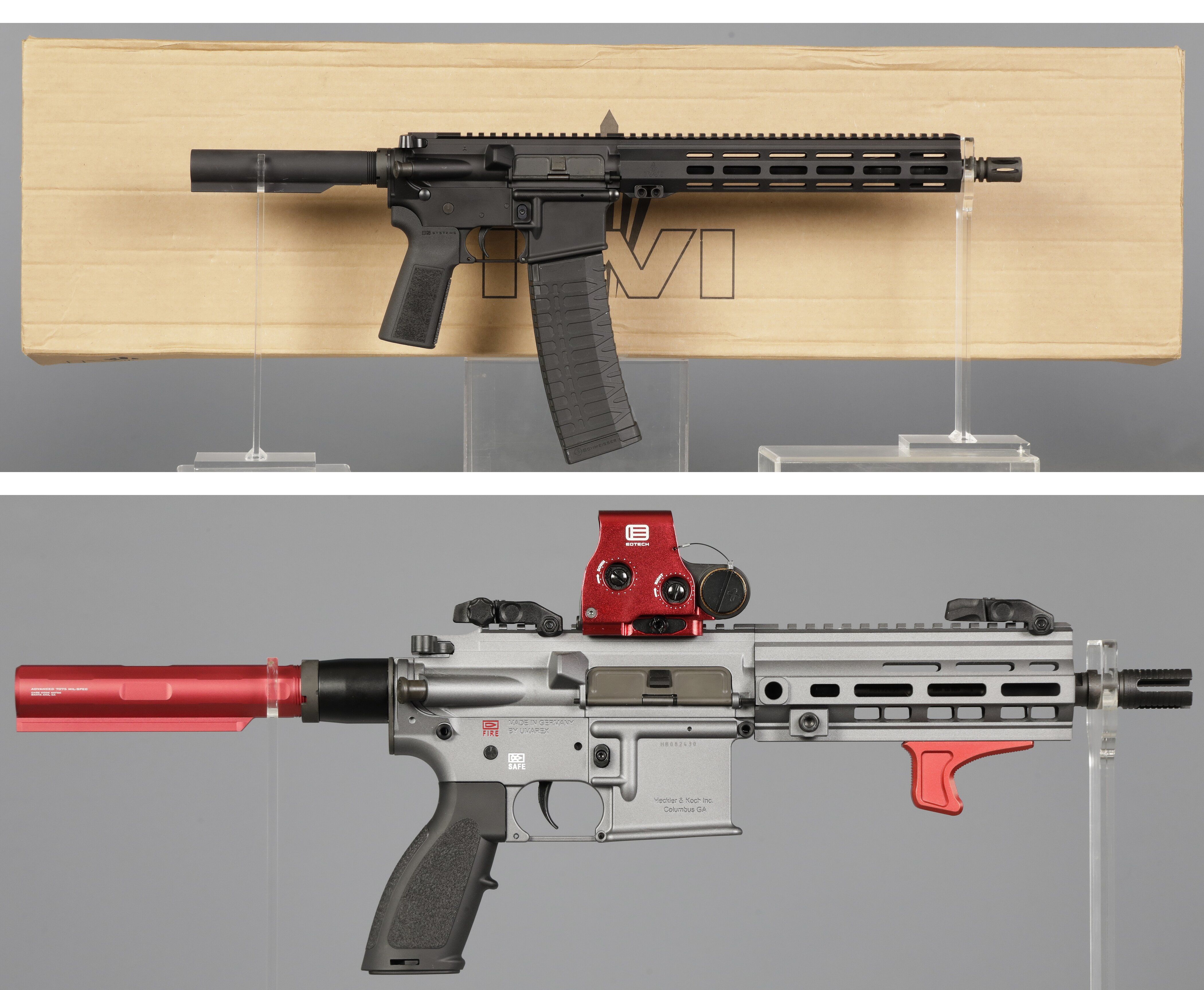 Two AR Pattern Semi-Automatic Pistols | Rock Island Auction