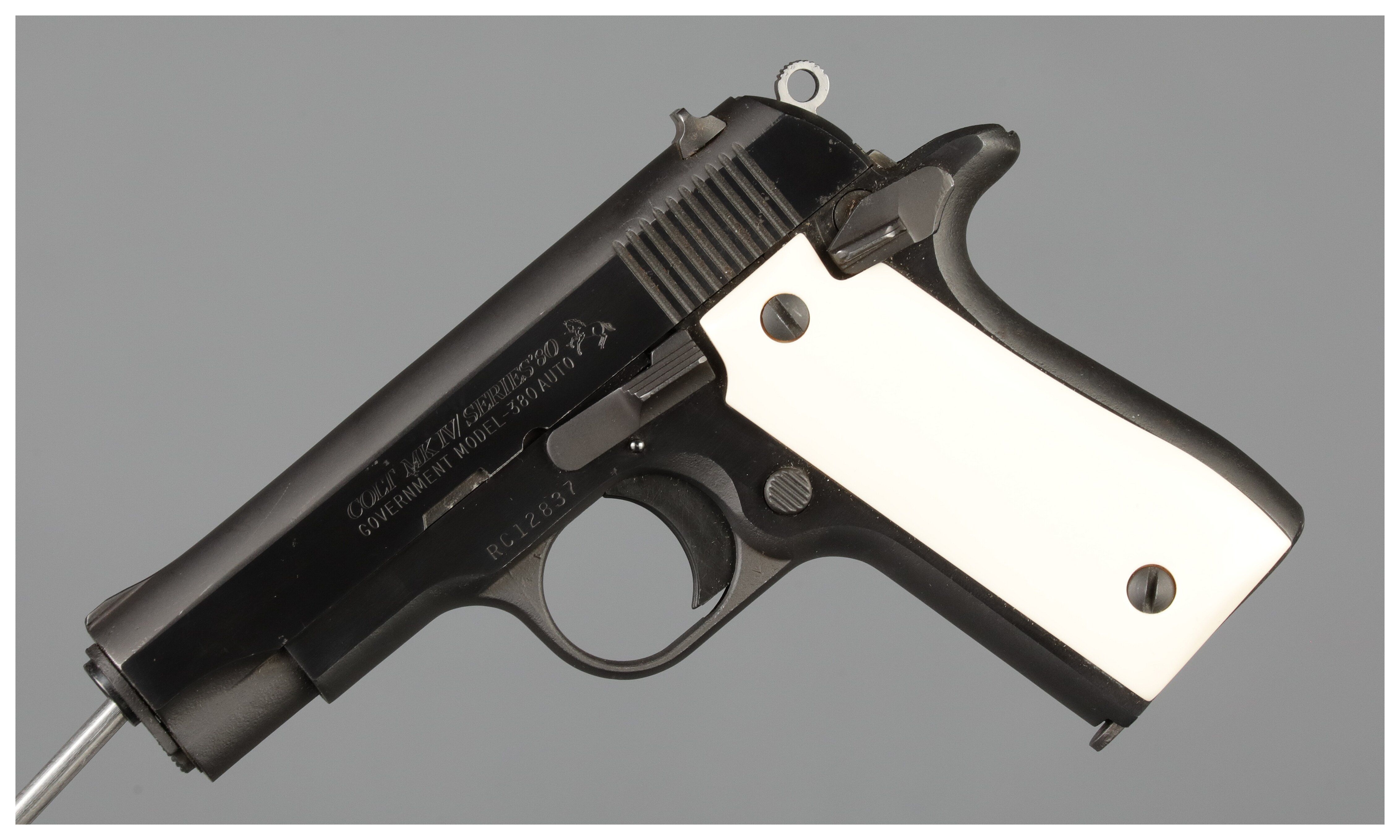 ジャンクCOLT MK IV SERIES'80　GOVERMENT MODEL Colt MK IV Series 80 Government Model 380 Semi-Automatic Pistol