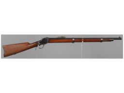 Winchester Model 1885 High Wall Schuetzen Rifle with Palm Rest