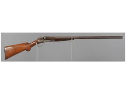 Engraved Zabala/Richland Arms 10 Gauge Model 711 Shotgun | Rock