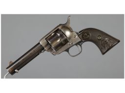 J.P. Lower Shipped Antique Colt Frontier Six Shooter Revolver