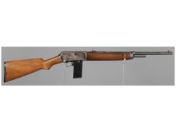 Rare Factory Engraved Winchester Model 1907 Semi-Automatic Delux