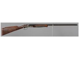 ビンテージ　シロクマ　エスキモー　ネイティブアメリカン　ハンドクラフト　彫刻 L.D. Nimschke Engraved Spencer Arms Slide Action Shotgun | Rock