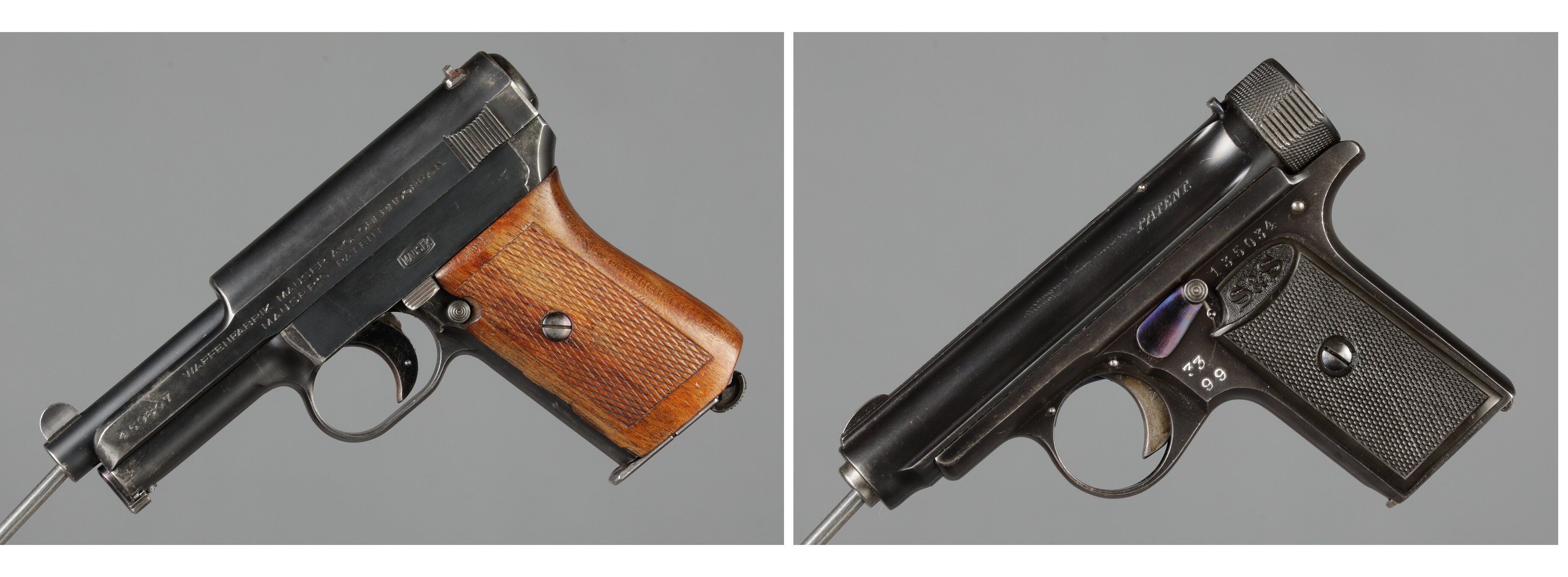 The Isle Rocks Two German Semi-Automatic Pistols | Rock Island Auction
