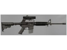Z-Cote Camo Colt AR-15 A2 Gov't Model Rifle with Letter and Box