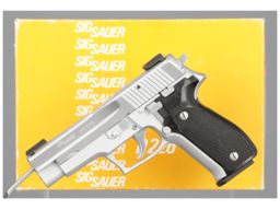 Nickel Finish West German SIG Sauer P226 Pistol with Box | Rock