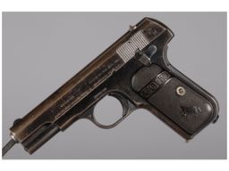 Experimental Colt M1903 Hammerless Pistol with Cocking Lever