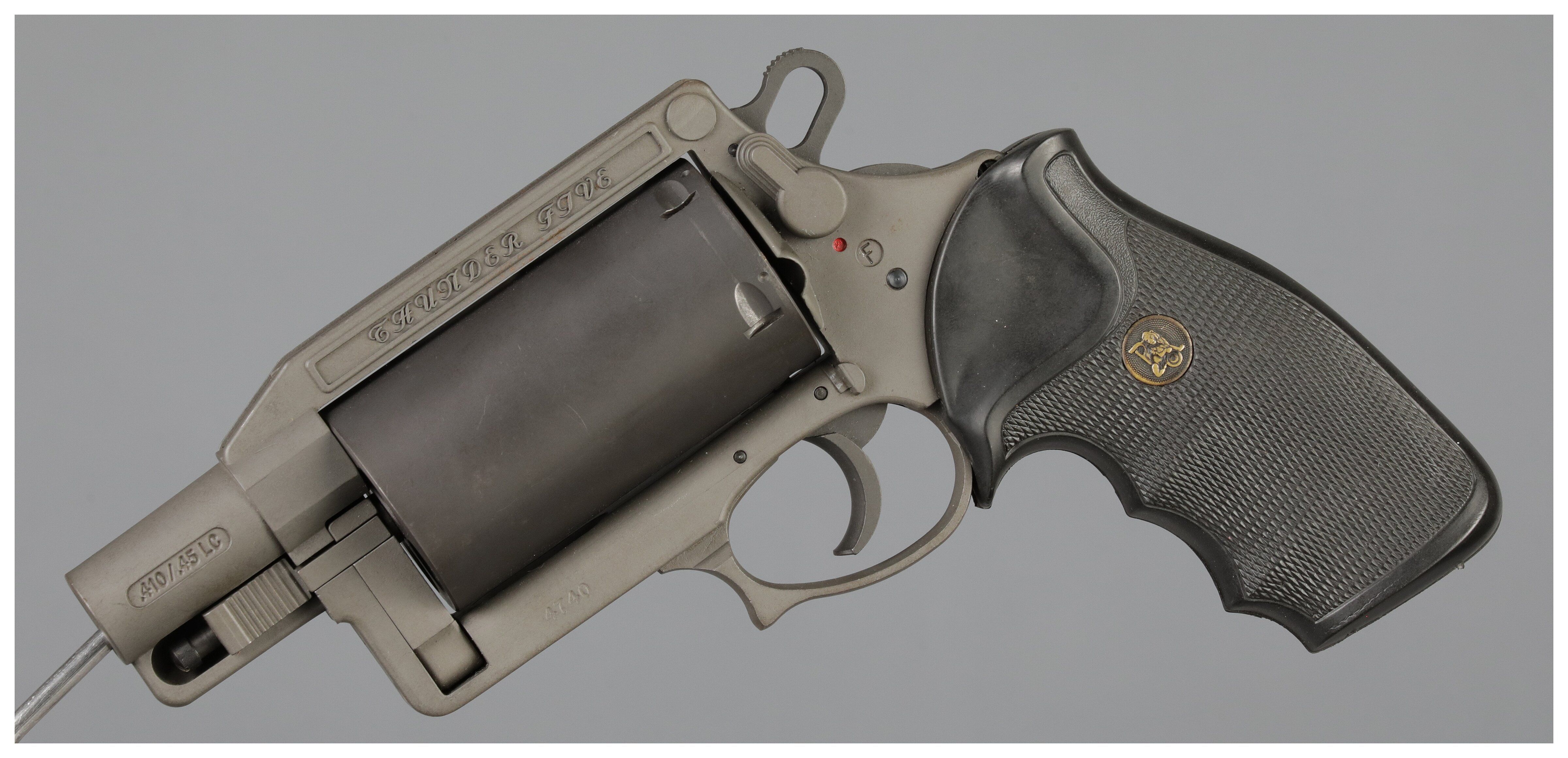 Thandur Rocks MIL Inc. Thunder Five Double Action Revolver | Rock Island Auction