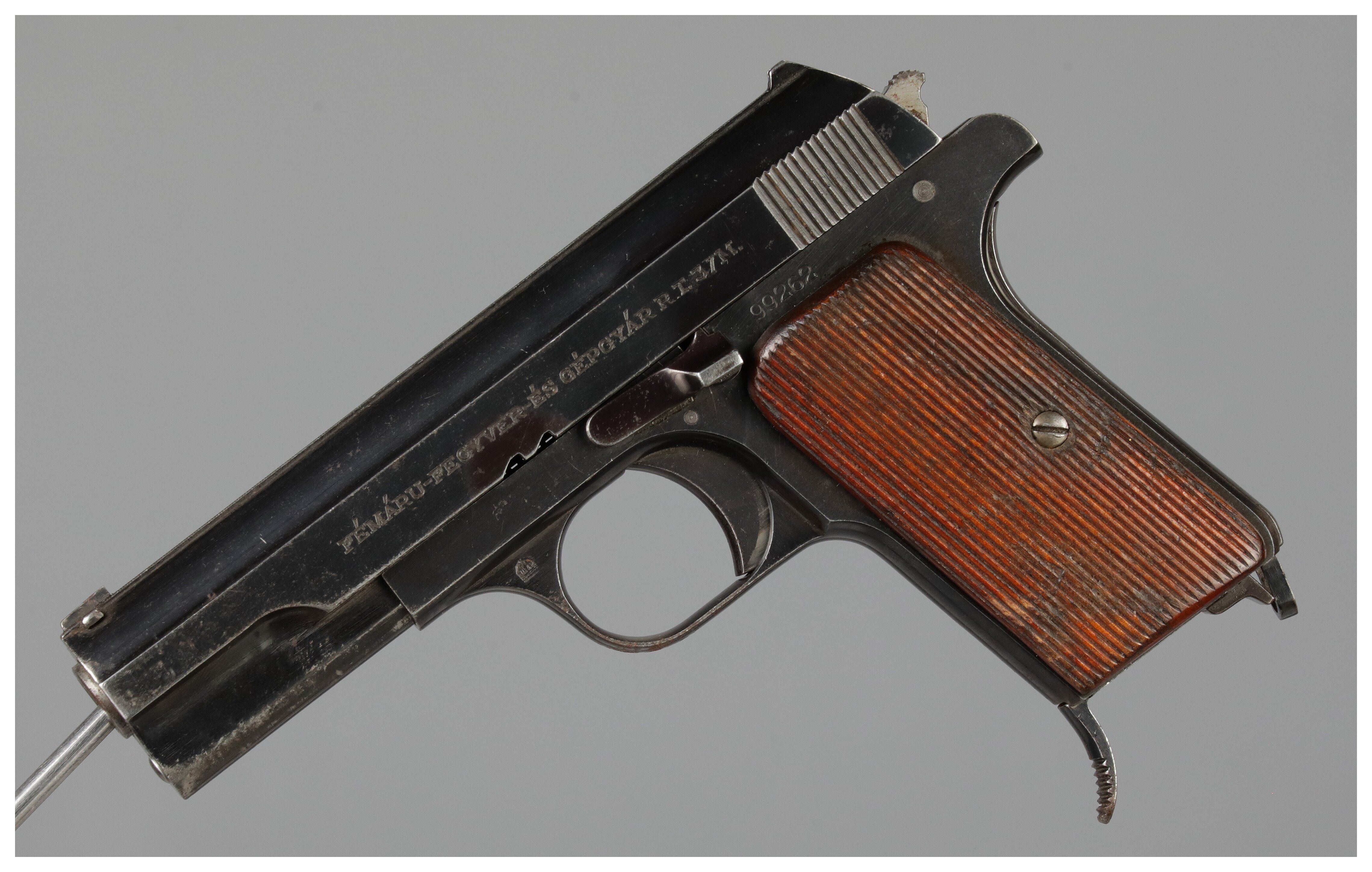 The Isle Rocks WWII Hungarian Femaru Model 37M Semi-Automatic Pistol | Rock Island Auction