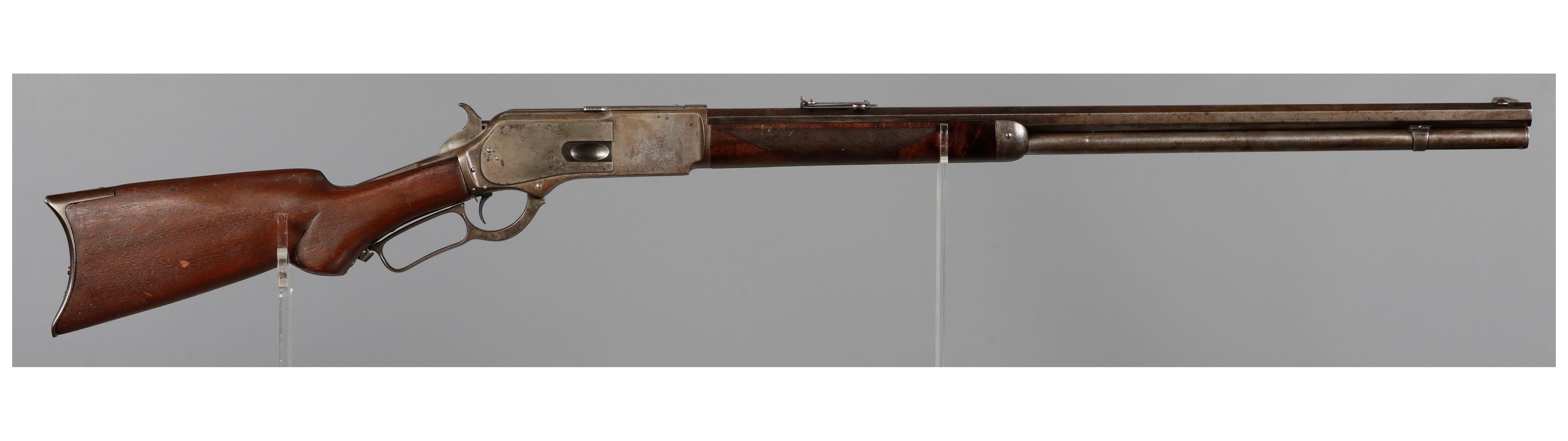 Sppecil Rocks Special Order Winchester Deluxe Model 1876 Lever Action Rifle | Rock ...