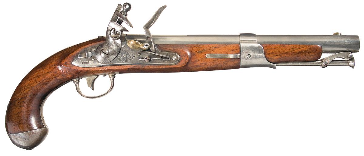 Exceptional U.S. North Model 1819 Flintlock Pistol | Rock Island Auction