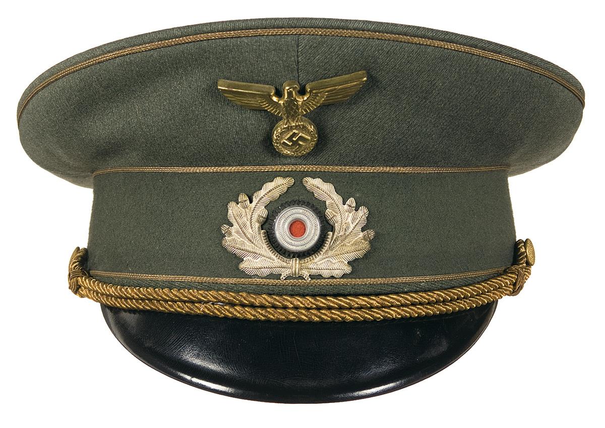 Nazi Wehrmacht Official's Visor Cap | Rock Island Auction