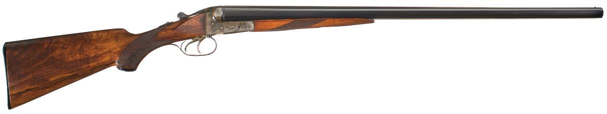 Engraved J.P. Sauer & Sohn Box Lock Double Barrel Shotgun | Rock Island ...