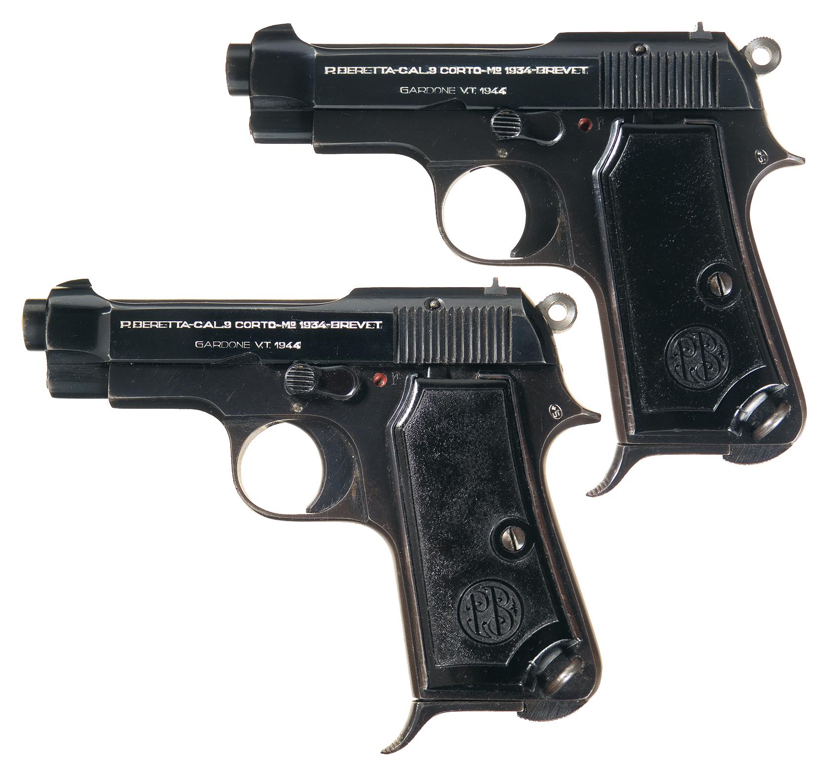 Two Beretta Model 1934 Semi-Automatic Pistols | Rock Island Auction