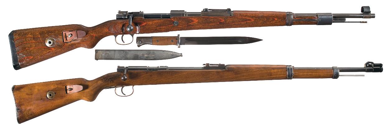 Two German Bolt Action Rifles.