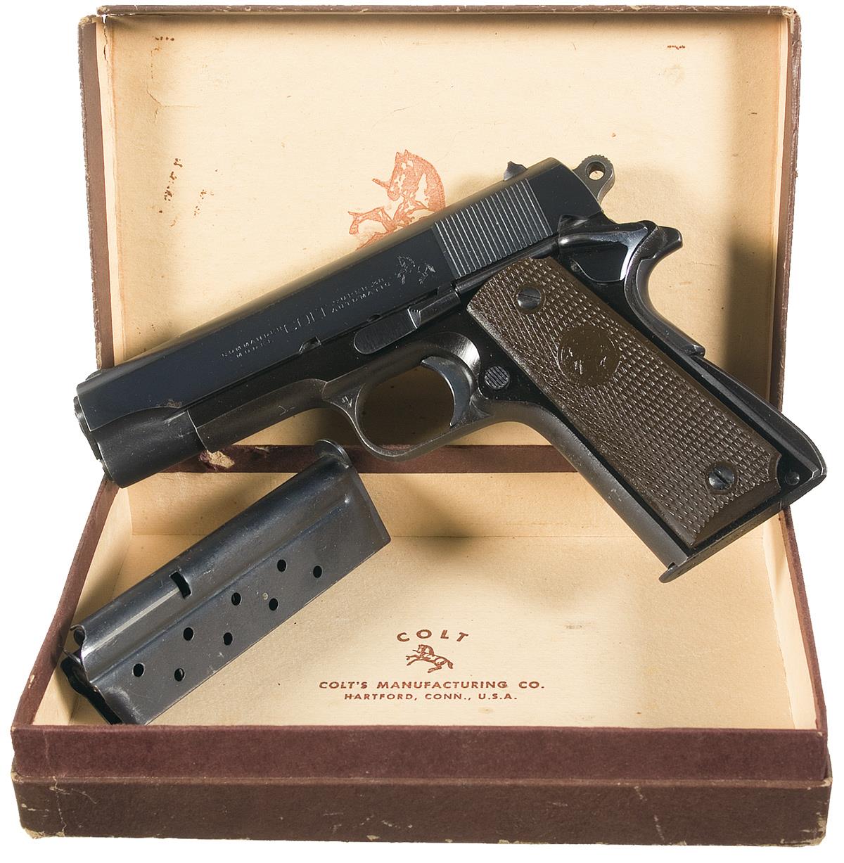 Colt Commander Super 38 Semi-Automatic Pistol with Box | Rock Island ...