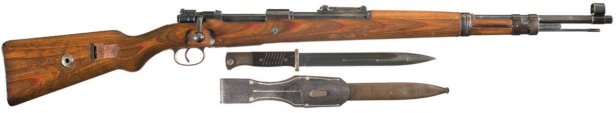 Early WWII Nazi Steyr G29/40 Rifle with Bayonet | Rock Island Auction