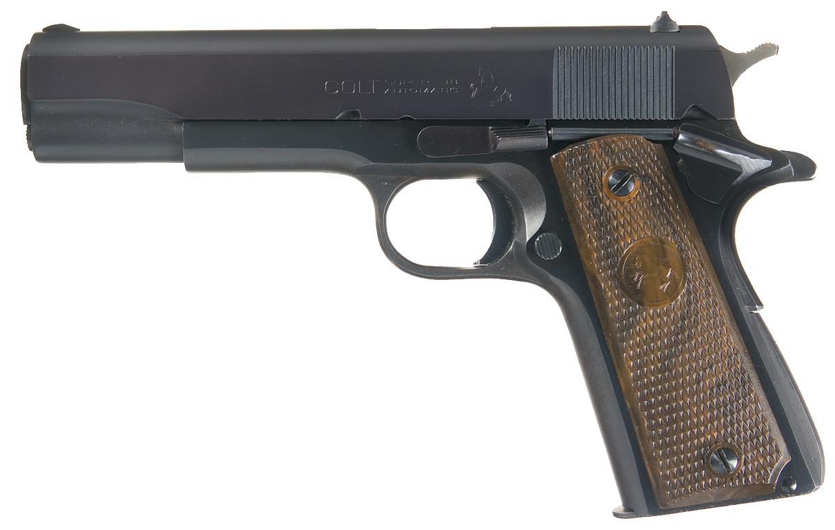 Colt Super 38 Government Model Semi-Automatic Pistol | Rock Island Auction