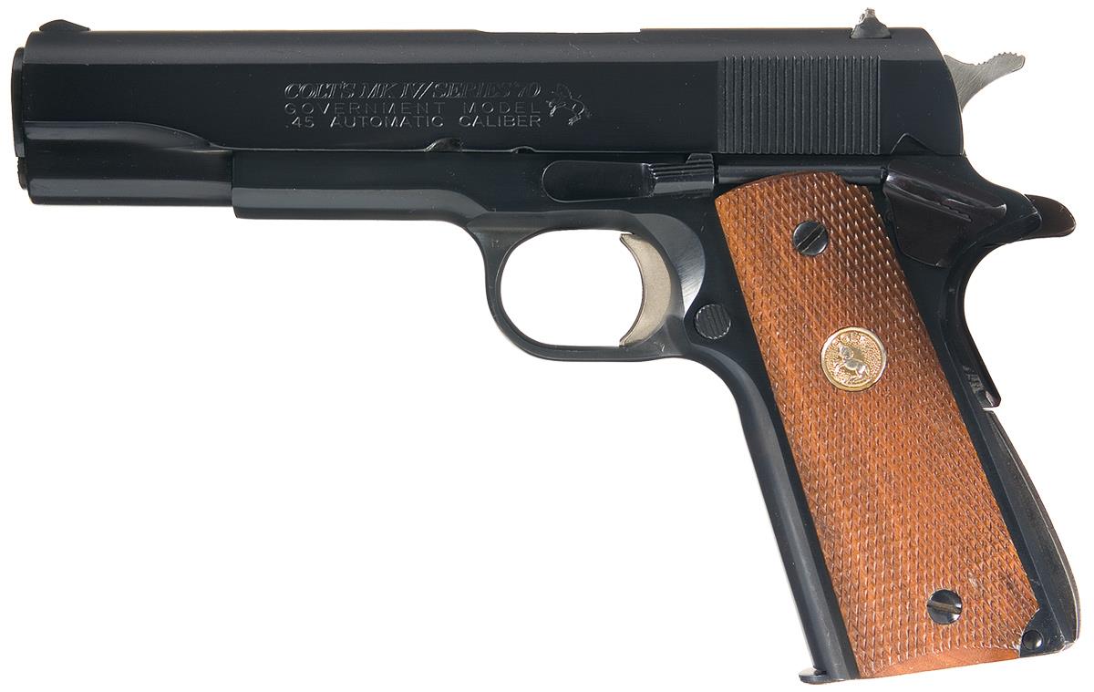 Colt Mark IV Series 70 Government Model Pistol | Rock Island Auction