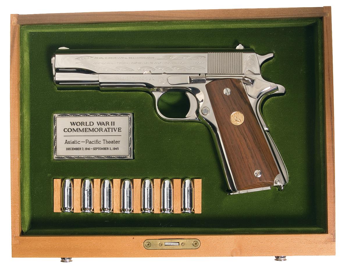 Colt 1911a1 Pistol 45 Rock Island Auction 9293