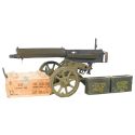 Original Imperial Russian M1910 Brass Maxim Display machinegun