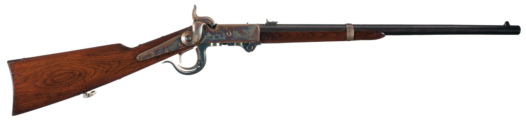 Exceptional Burnside 4th Model Civil War Percussion Carbine | Rock ...