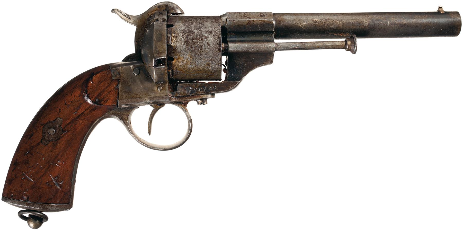 Lefauchaux Pinfire Revolver Rock Island Auction 8271