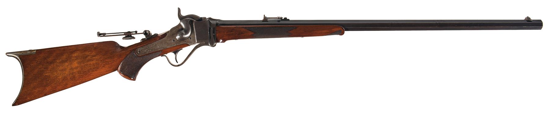 Fine Sharps Hartford Model 1874 No.1 Mid-Range Rifle | Rock Island Auction