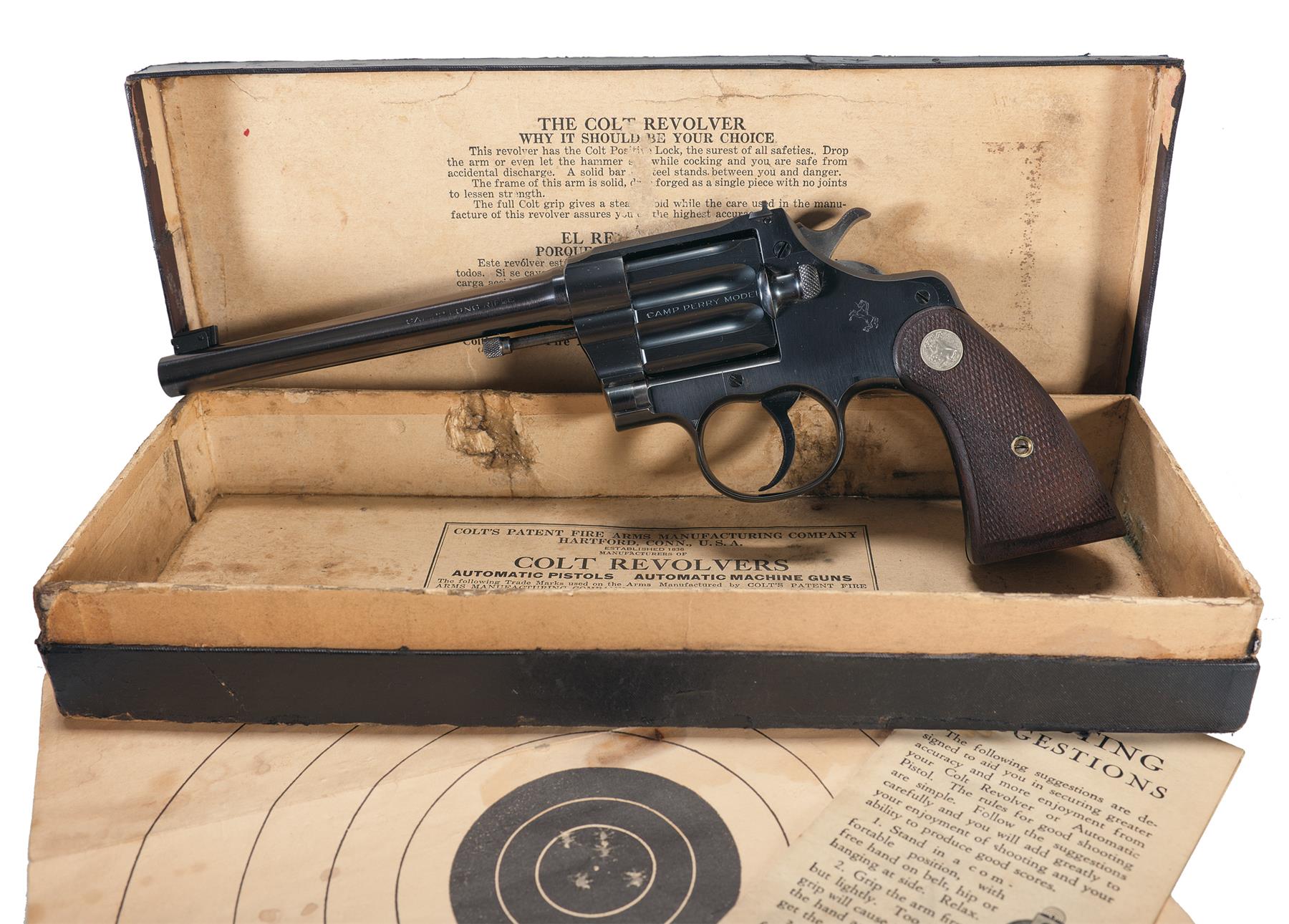 Colt Camp Perry Pistol 22 LR | Rock Island Auction