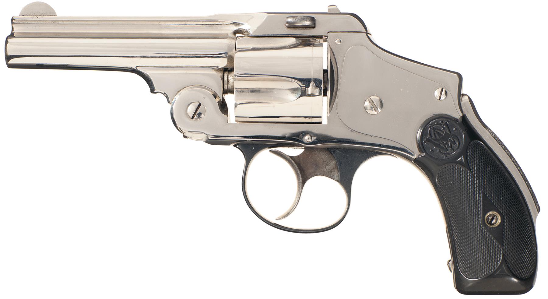 Smith & Wesson 38 Safety Hammerless Revolver 38 S&W.