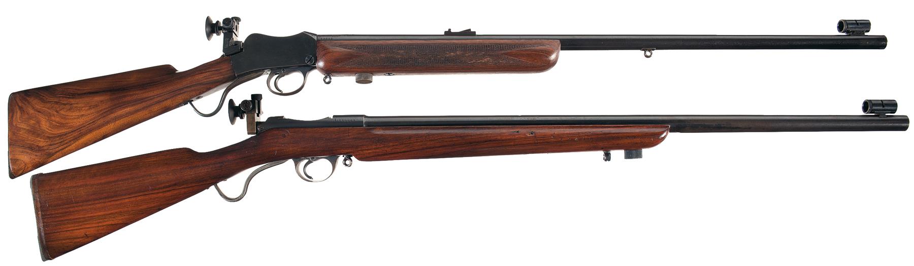 Two Martini Target Rifles -A) BSA Model 12 Martini Target Rifle | Rock ...