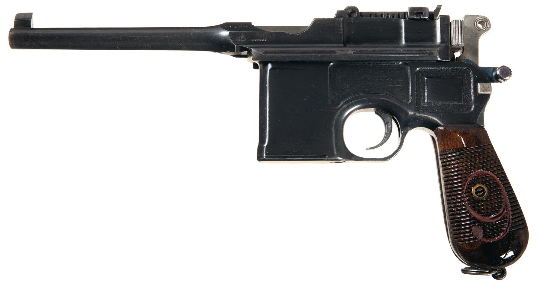 German C96 Broom Handle Mauser Holster Aph Hoffmann 1916 Berlin