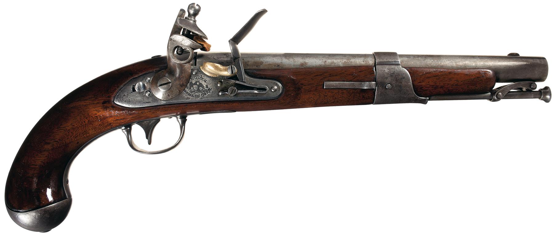 U.S. Simeon North Model 1819 Flintlock Pistol | Rock Island Auction