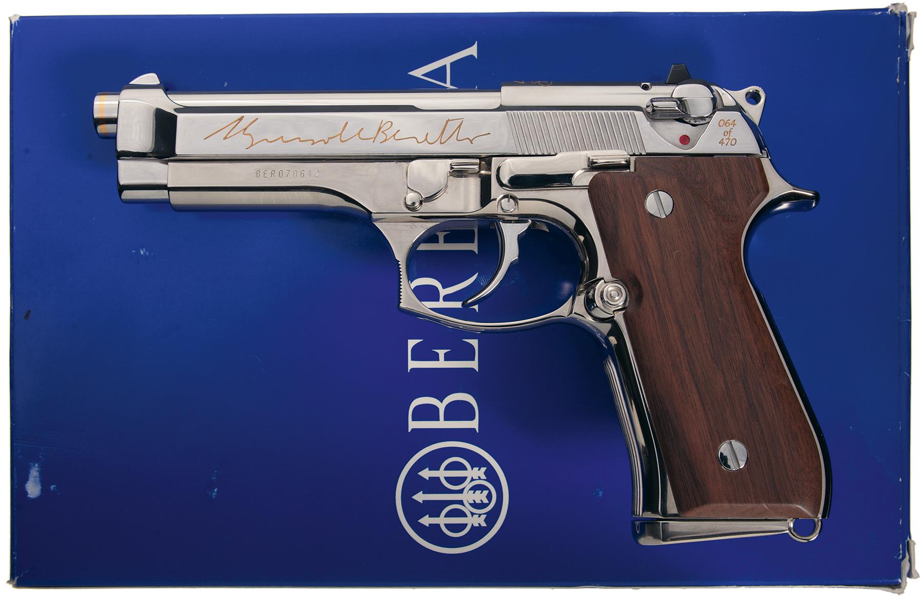 Beretta Pietro 92fs Pistol 9 Mm Parabellum Rock Island Auction