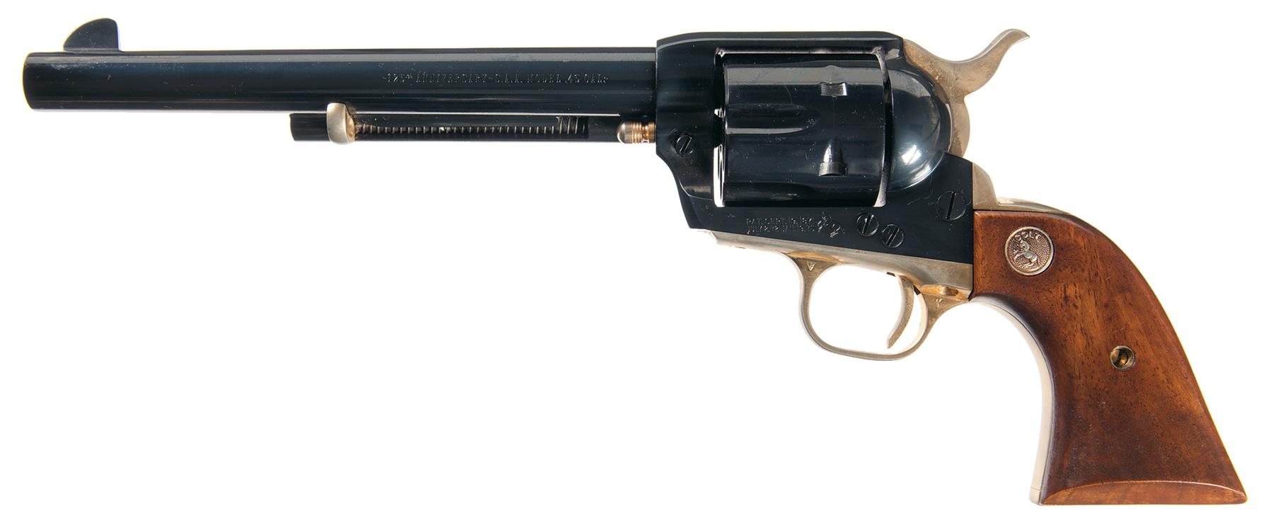 Colt 125th Anniversary Commemorative Single Action Army Revolver Rock