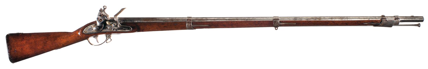 U.S. Springfield Model 1816 Type I Flintlock Musket Dated 1819 | Rock ...