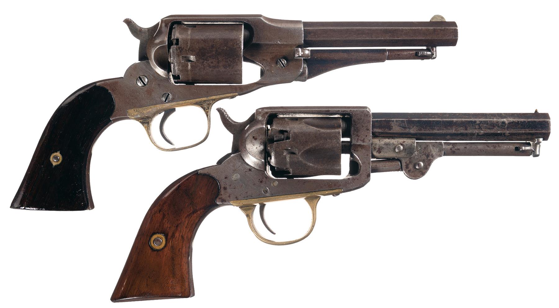 Two Antique American Revolvers | Rock Island Auction